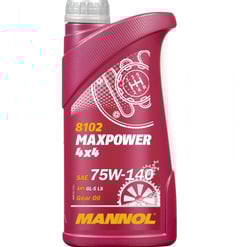 MANNOL Huile pour engrenages Maxpower 75w-140 4*4 1L