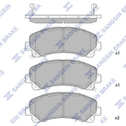 patin de frein avant d-max