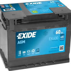 EXIDE Start & Stop AGM EK600 60AH 680A