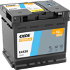 EXIDE Batterie Premium 53AH 540A
