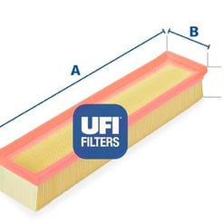 FILTRE À AIR MISFAT RENAULT DACIA NISSAN  UFI 3018100 MISFAT P321A