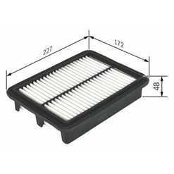 Filtre à Air Mazda 2 et 3 Ashika