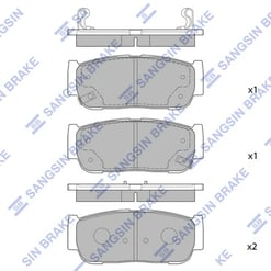 kit de plaquettes de frein, frein
