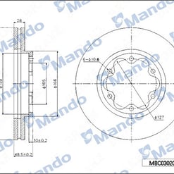 disque frein avant toyota
