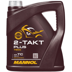 MANNOL Huile moto 2 temps plus 4 Litres