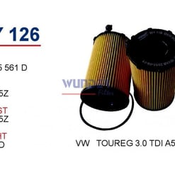 Filtre à Huile AUDI VW WY126 MISFAT L186