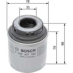 BOSCH Filtre à huile VW F 026 407 183