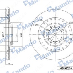 disque frein avant mitsubishi