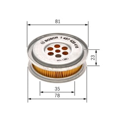 Filtre Hydrolique BOSCH 1 457 429 416