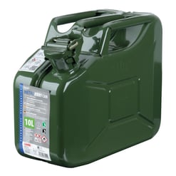 Jerricane carburant type militaire en métal - 10 L