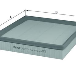 FILTRE À AIR BMW MAHLE LX2077/3 MISFAT P715