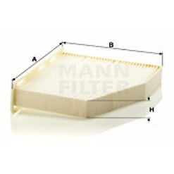 MANN FILTER Filtre Habitacle CU 2939
