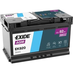 EXIDE Batterie Start & Stop AGM 82AH 800A