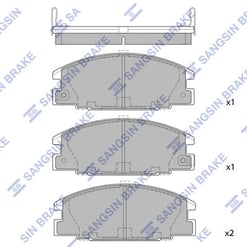 patin de frein avant tfr