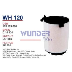 filtr a air Vw groupe Wunder Wh120