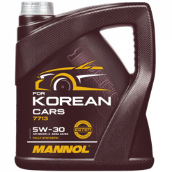 MANNOL Huile pour voitures coréennes 5W30 4L