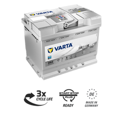 VARTA silver dynamic D52 AGM 60ah 680A