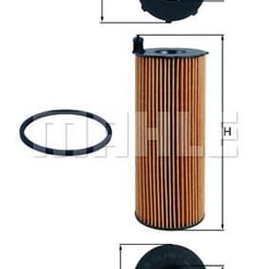 MAHLE Filtre à Huile OX 196/1D