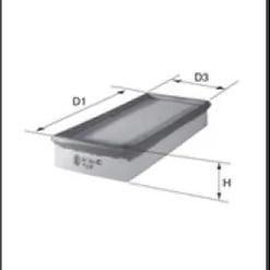 FILTRE À AIR MISFAT PSA OPEL  P476