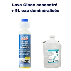 LIQUI MOLY Lave glace super concentré + 5L eau déminéralisée