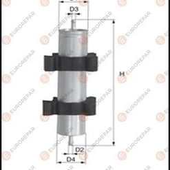 Filtre à carburant AUDI VW EUROREPAR 1611658280