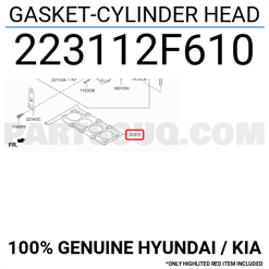 joint culasse kia sorento