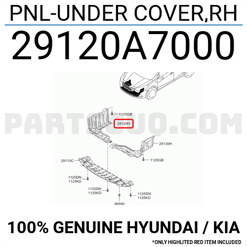 cache moteur d kia cerato