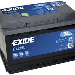 EXIDE EB740 74AH 680A