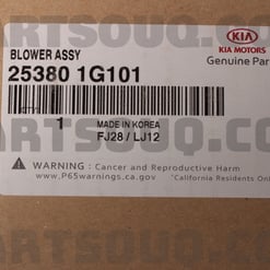 ventilateur moteur kia rio