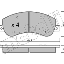 plaquette de frein vw amarok