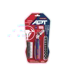 APT set de tournevis à cliquet 21 pièces