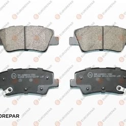 kit de plaquettes de frein, frein à disque