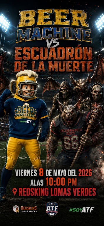 Beer Machine vs Escuadrón de la Muerte