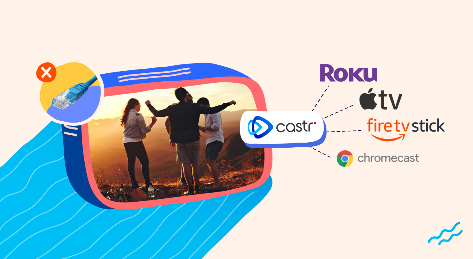 how to stream OTT videos with Castr