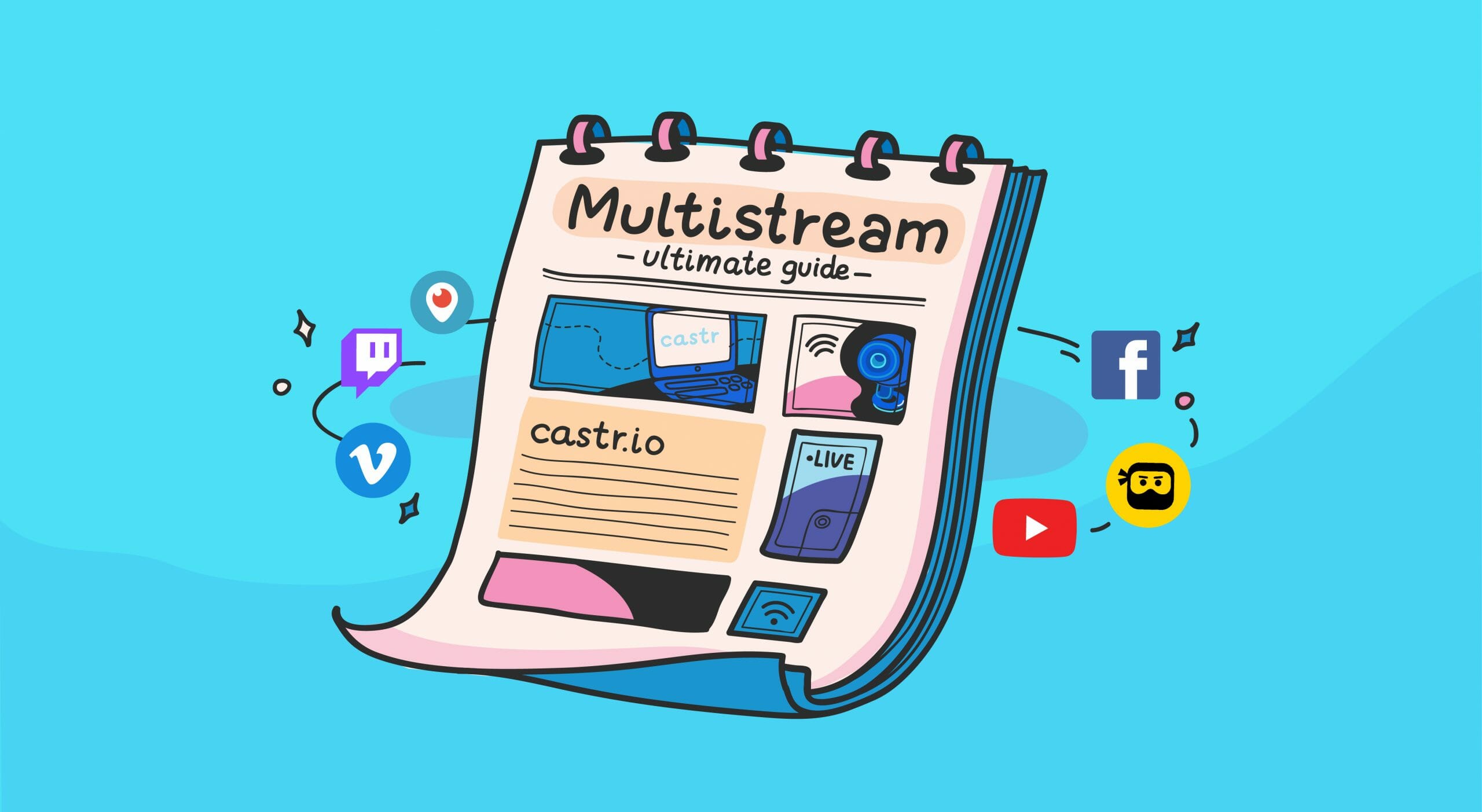 Multistreaming Guide: How to Stream on Multiple Platforms Simultaneously with Castr