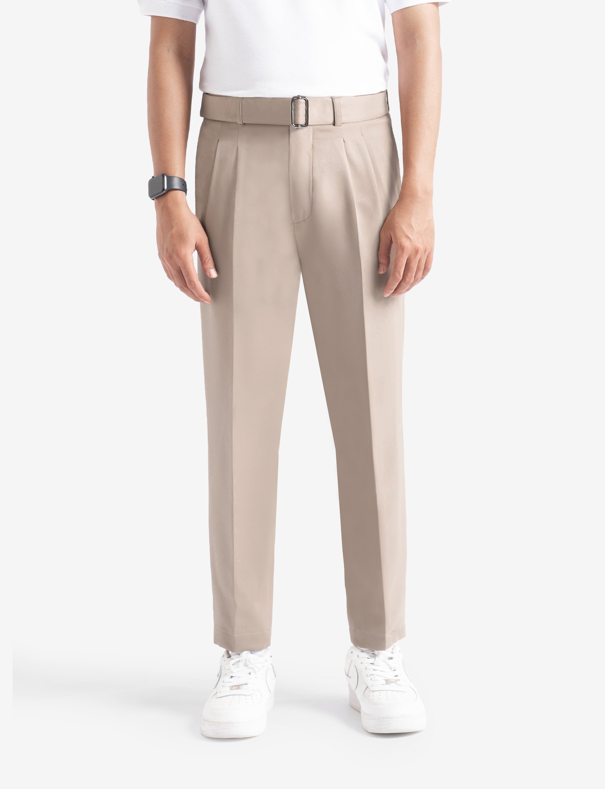 Cream Elite Ankle Pant