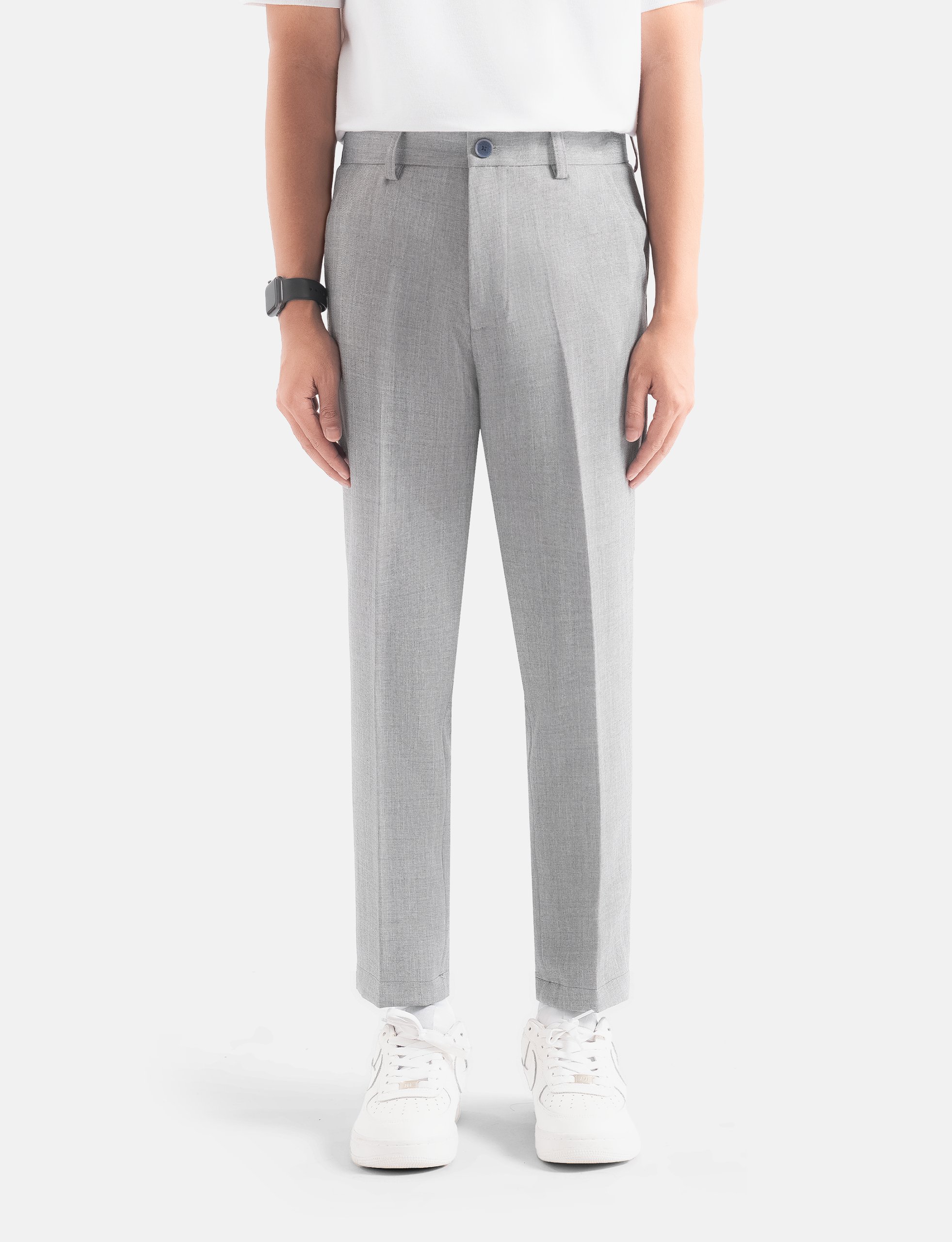 Celana Pearl Grey Ankle Classic