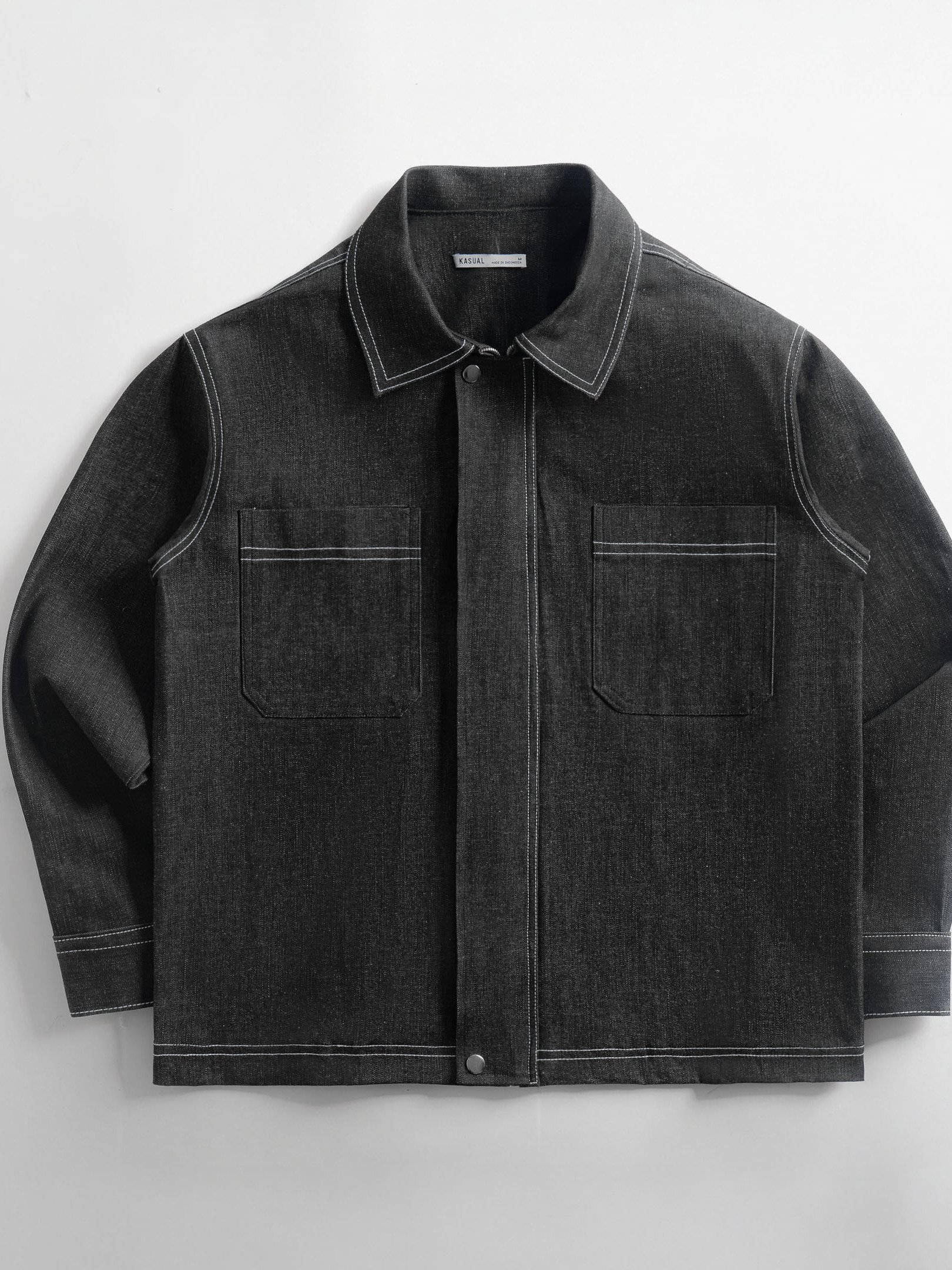 Black Work Denim Jacket