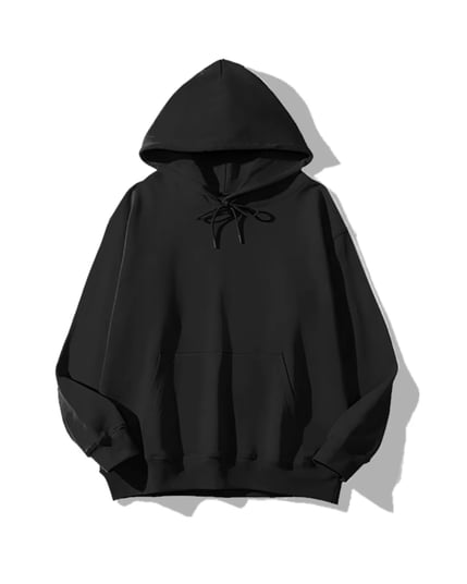 Black Hoodie Classic Kasual