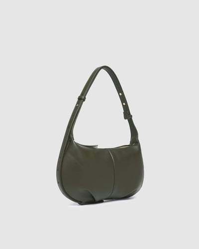Olivia Shoulder Bag   - Olive