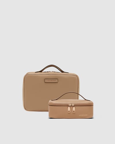 Georgie & Fifi Cosmetic Set - Coffee