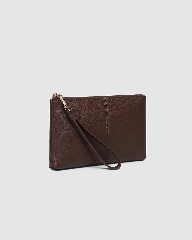Louenhide Mimi Gia Wristlet Chocolate
