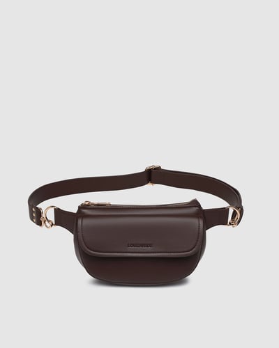 Lola Belt Bag - Chocolate