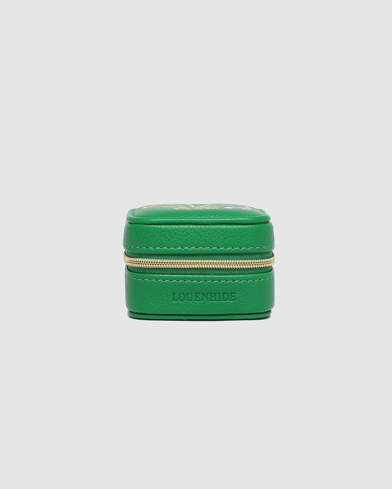 Louenhide Tottie Jewelry Box Apple Green