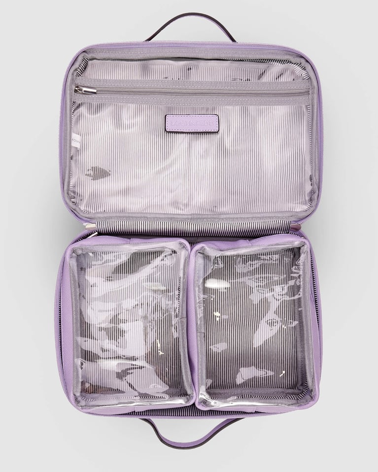 Louenhide Georgie Toiletry Case Lilac