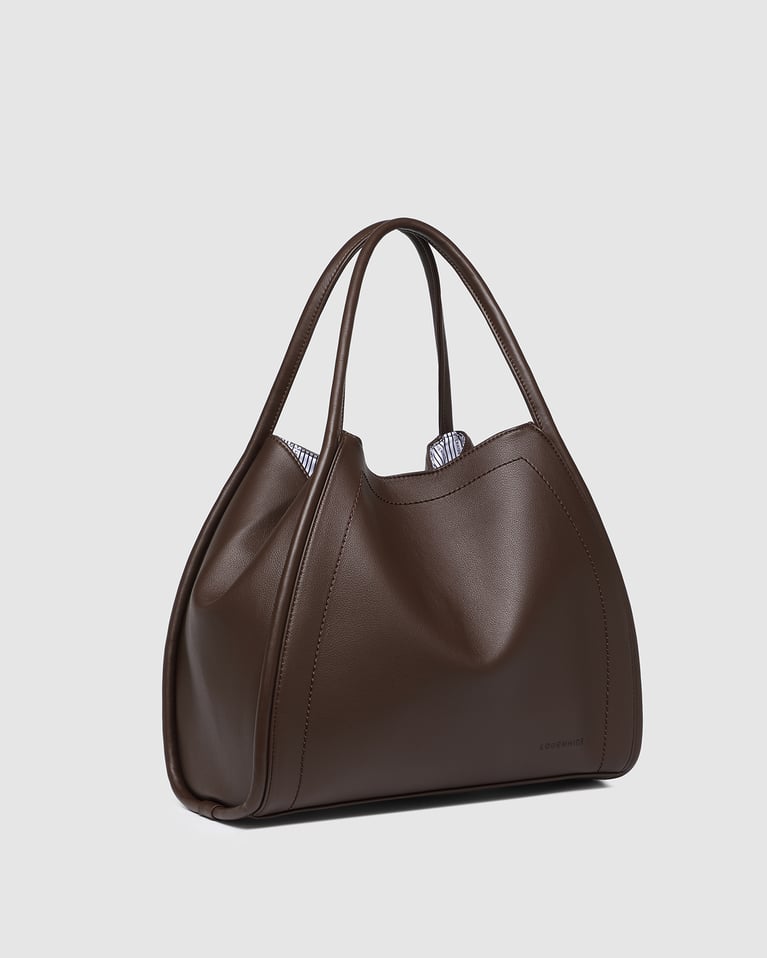 Louenhide Sutton Shoulder Bag Chocolate