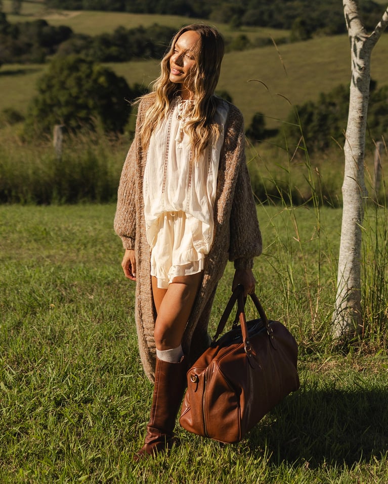 Louenhide Cooper & Albie Travel Bag Bundle  Cognac