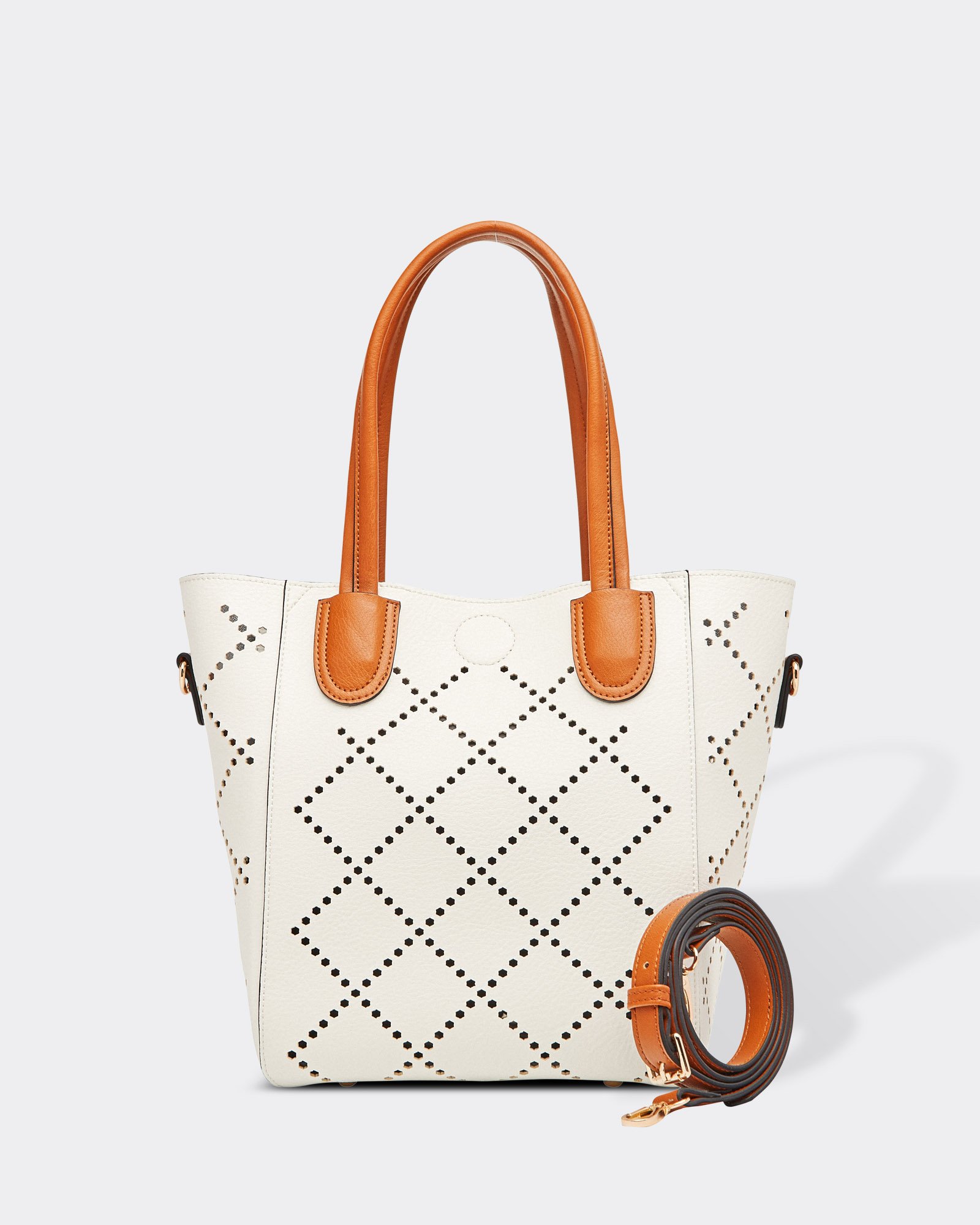 Louenhide Baby Bermuda Tote Bag White