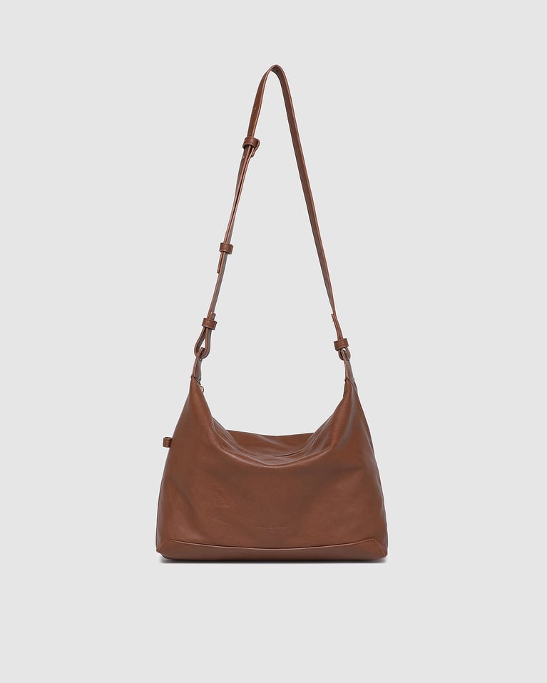 Louenhide Helena Eden Saddle Wallet Set Cognac