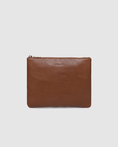 Louie Pouch   - Saddle Cognac
